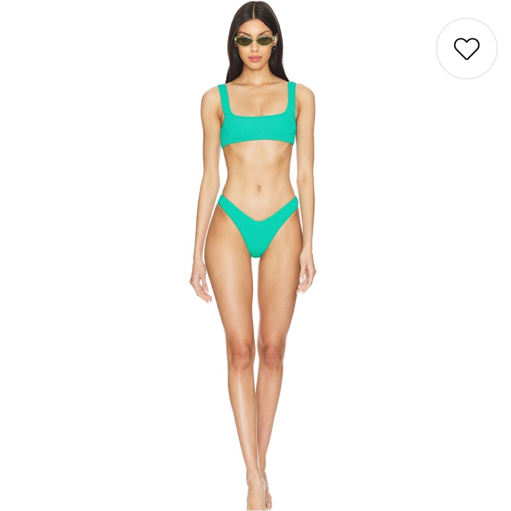 NWT Good American Jade Green Bikini Set - Picture 5 of 5